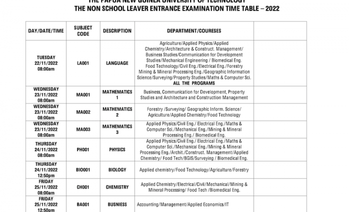 nsl timetable