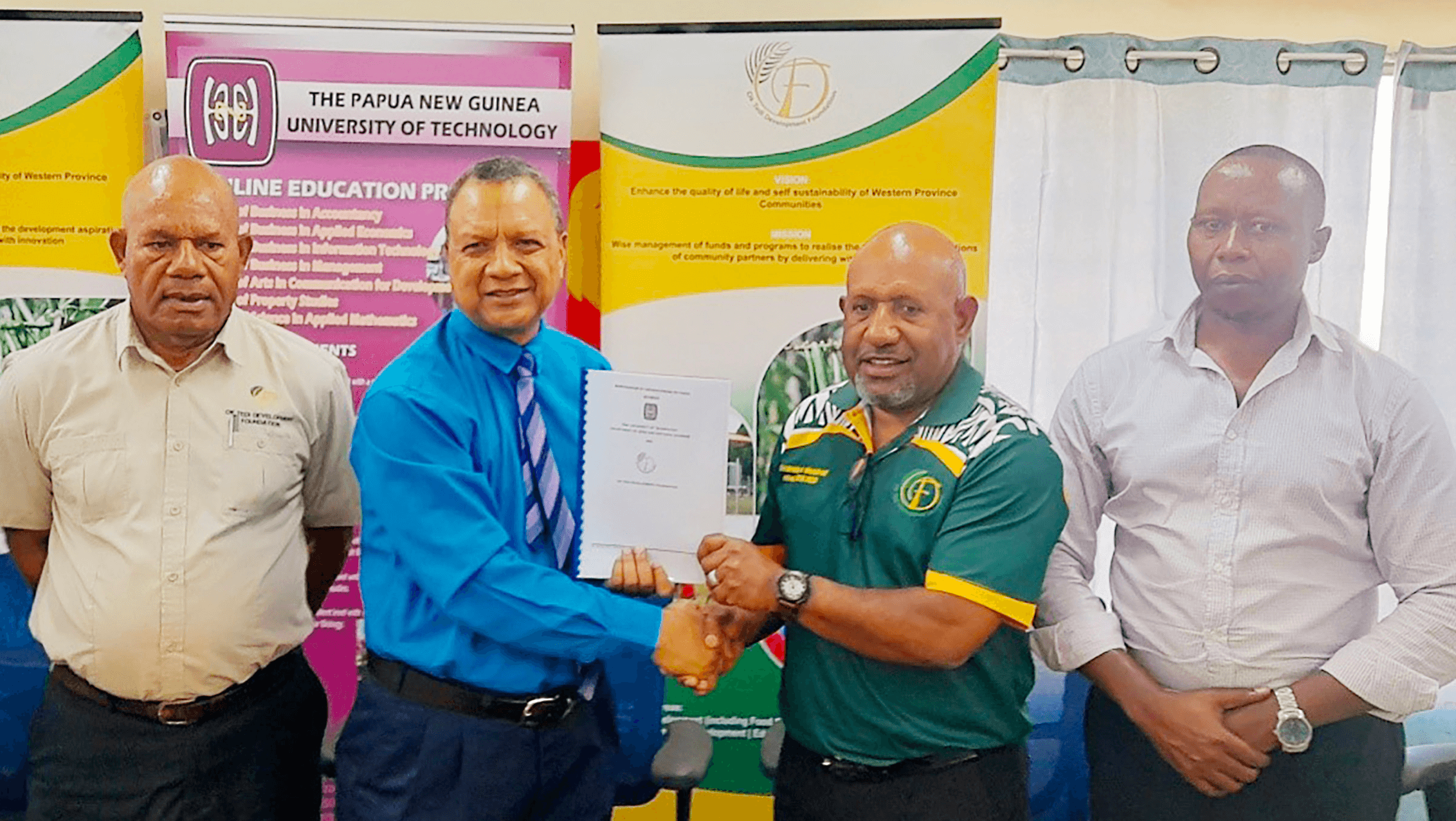 UNITECH & OTDF Sign MOU to Educate Students in Remote Areas